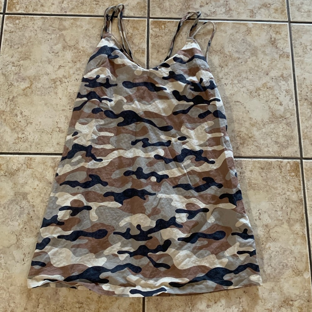 Camo Zara Flowy Dress